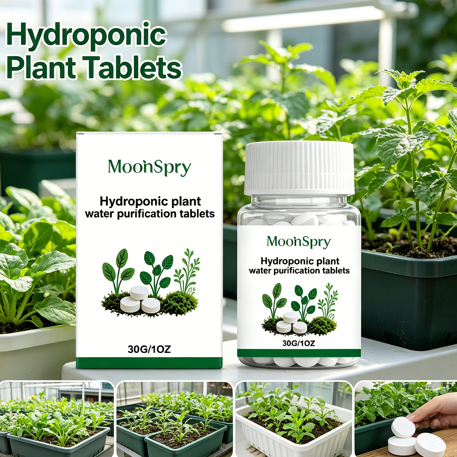 Rooting Hormone Powder - Moonspry Hydroponic Water Purifying Tablet Aquatic