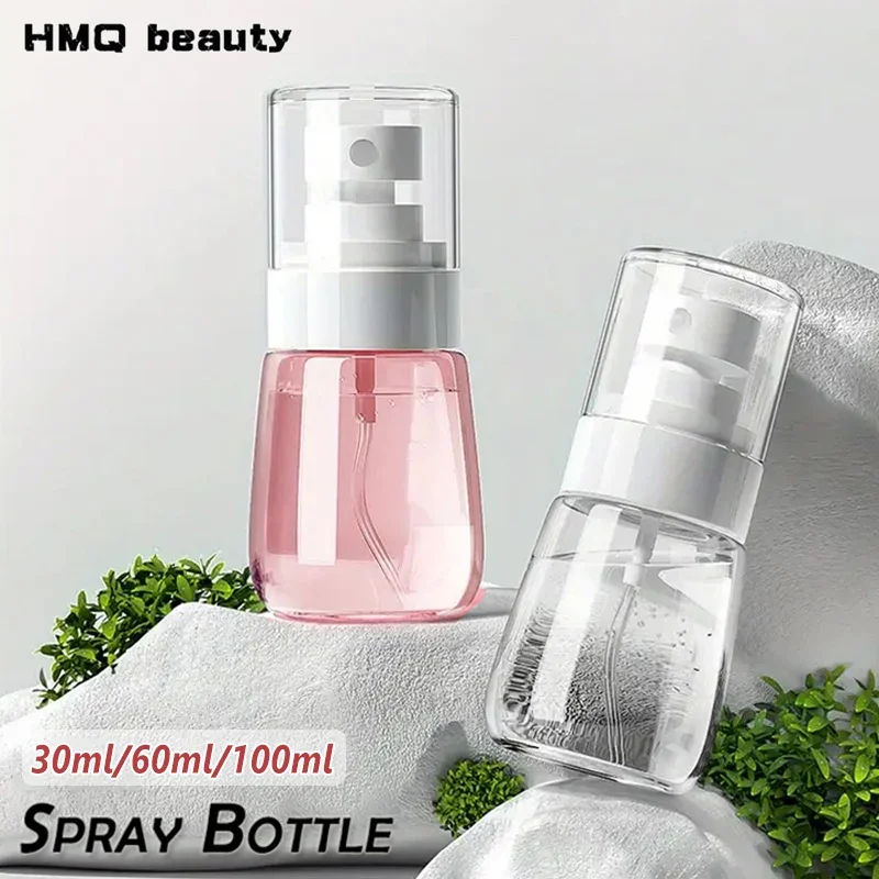 Misting Bottle Fine - 30/60/100ml Refillable Spray Bottles Alcohol Atomizer