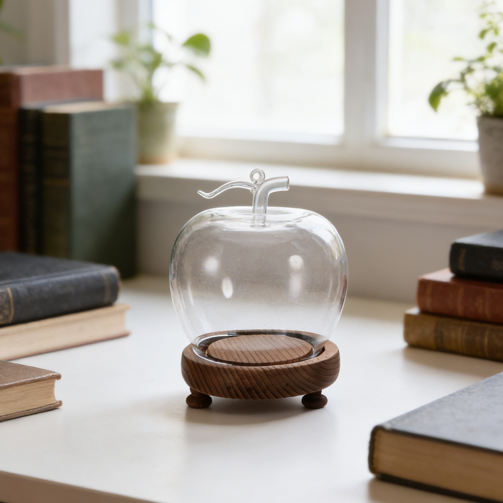 Decorative Glass Dome with Sol - Plastic Dome Clear ulasan dan harga