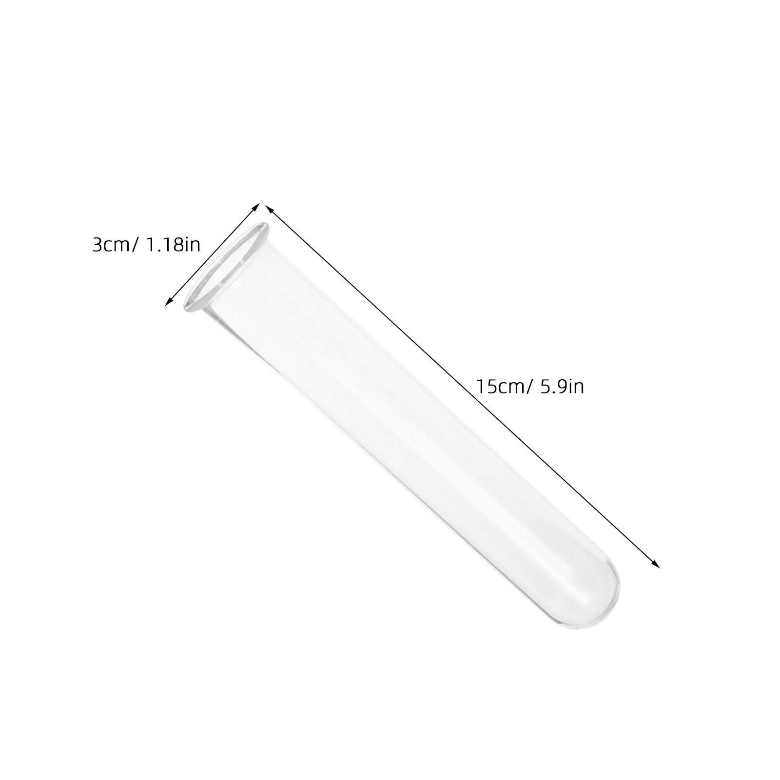 5Pcs Glass Test Tube Vase for  - Propagation Station Vase ulasan dan harga