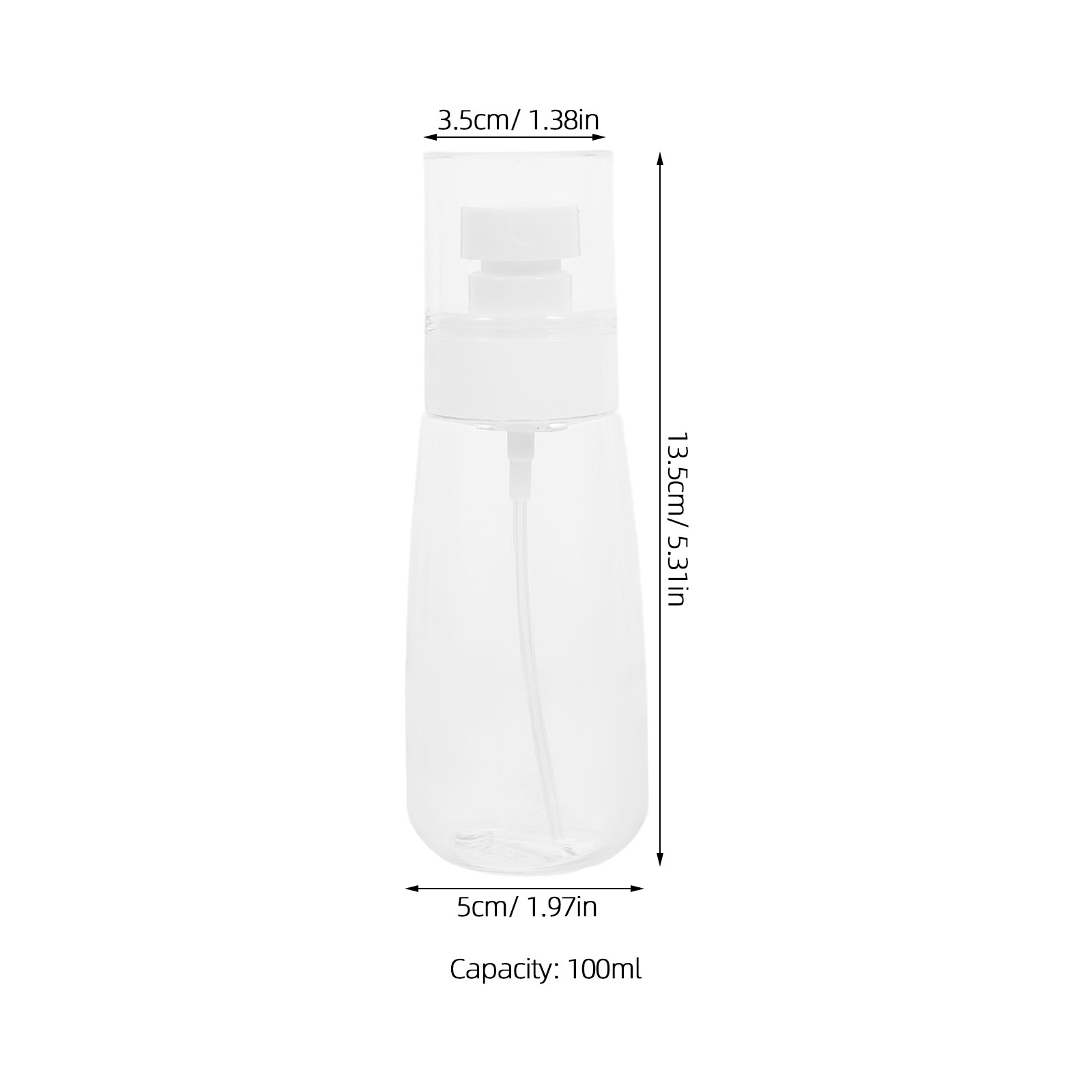 6Pcs Travel Refill Spray Bottl - Misting Bottle Fine ulasan dan harga