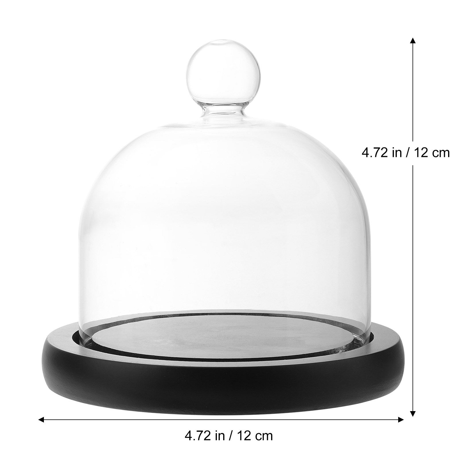 Clear Glass Display Dome for P - Plastic Dome Clear ulasan dan harga