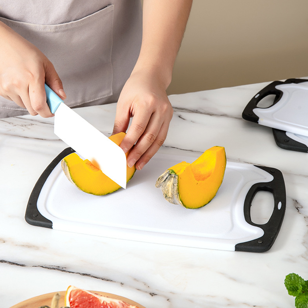 Double-Sided Plastic Cutting B - Cutting Board Foam ulasan dan harga