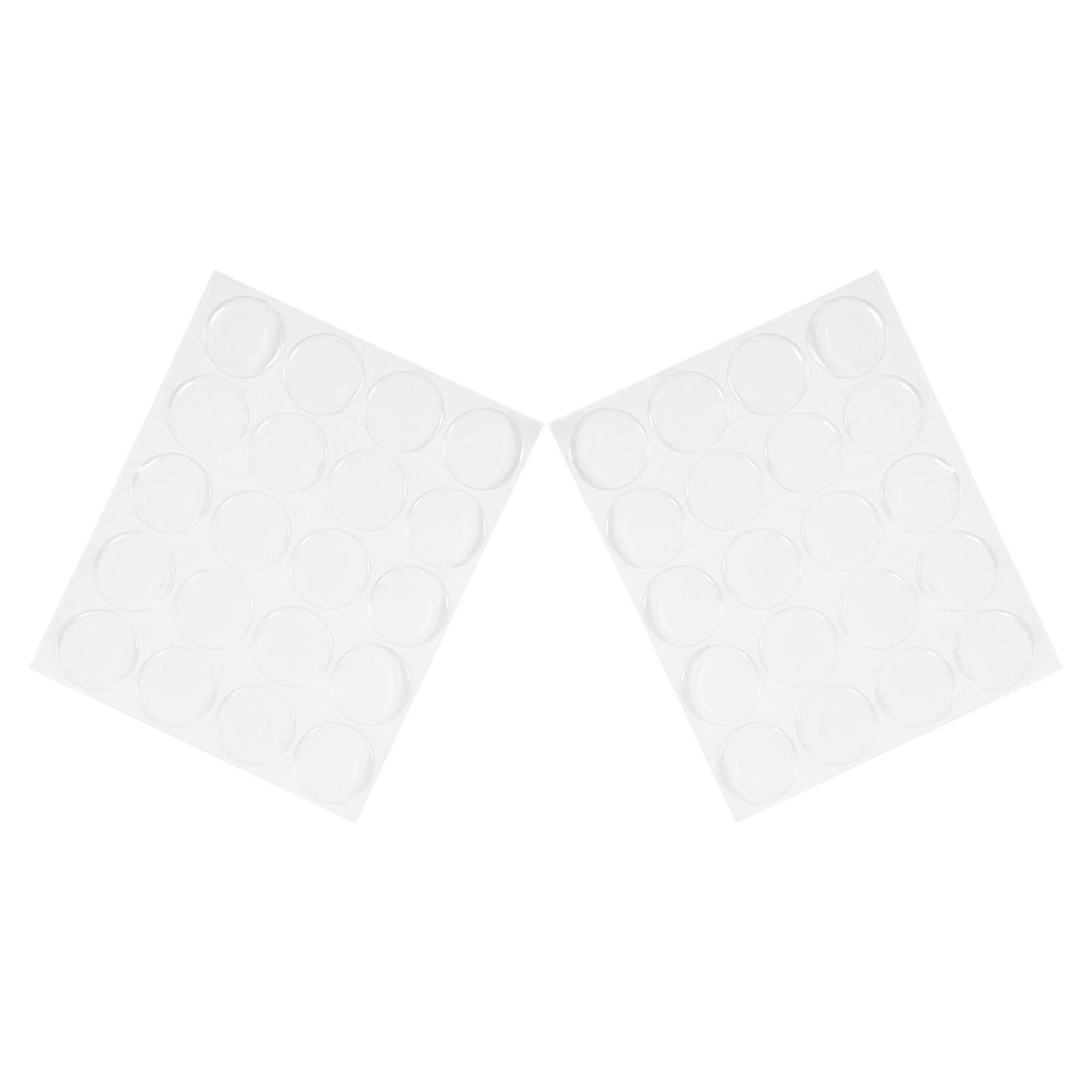 40Pcs Epoxy Dome Stickers Tran - Plastic Dome Clear ulasan dan harga