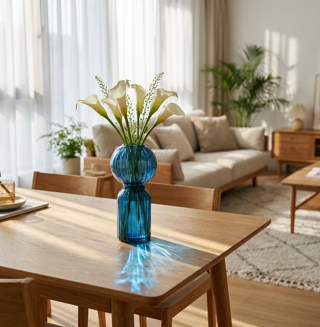 Nordic Striped Color Bubble Gl - Propagation Station Vase ulasan dan harga