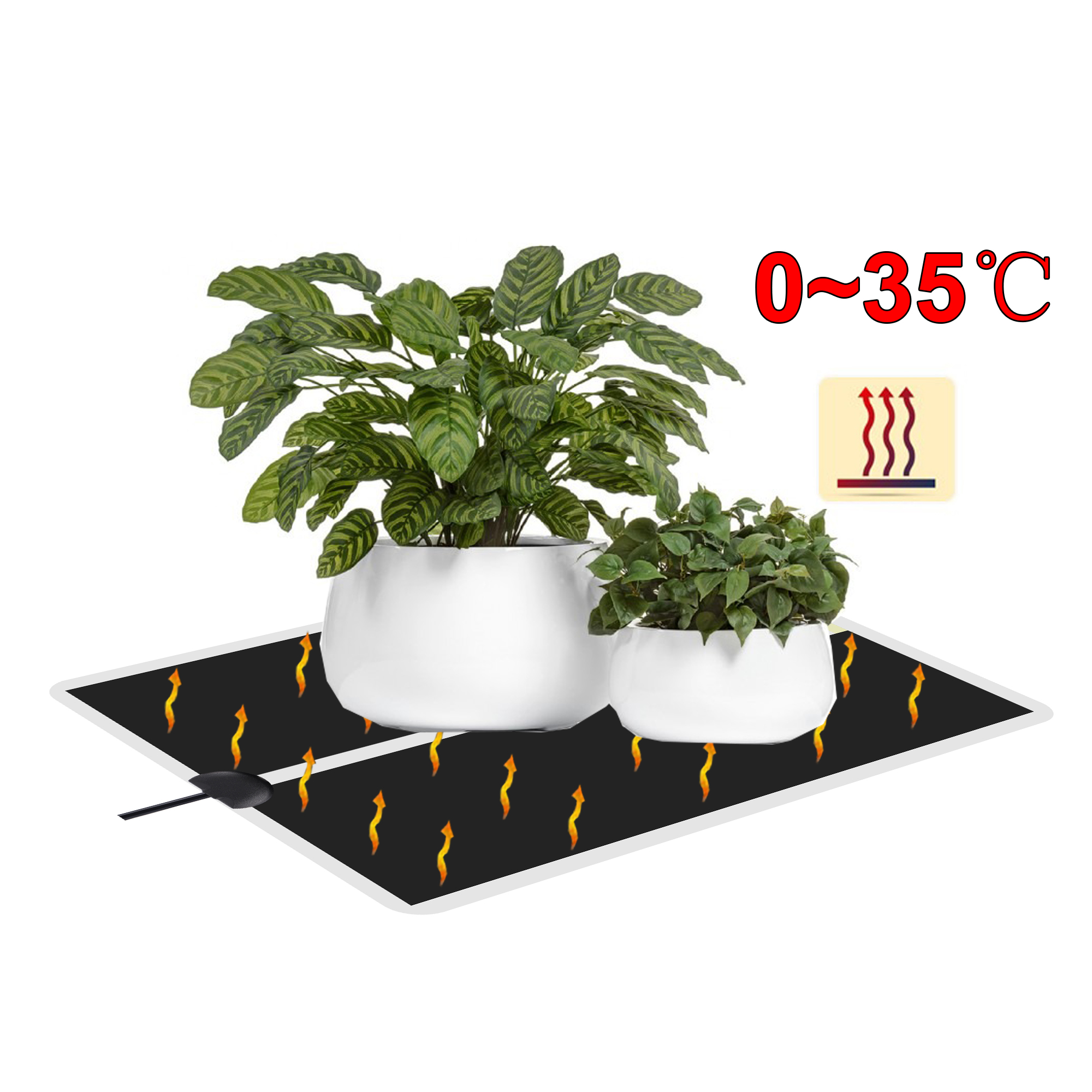 5~45W Seedling Heat Mat 220V~2 - Heat Mat Seedling ulasan dan harga