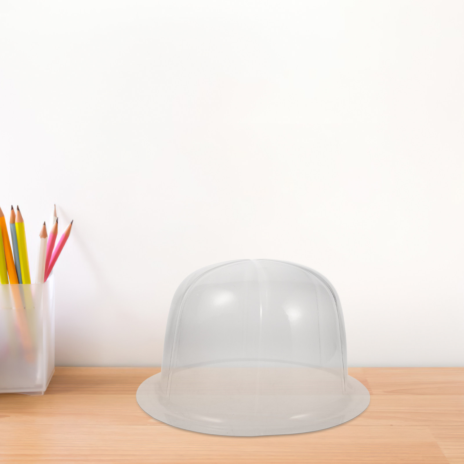 10Pcs Clear Plastic Dome Hat I - Plastic Dome Clear ulasan dan harga