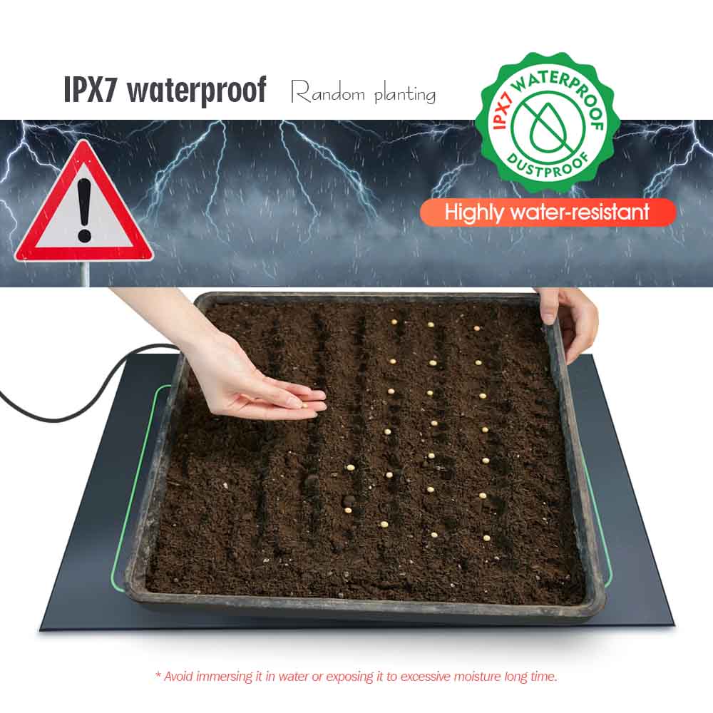9-100W PVC Plants Heating Pad  - Heat Mat Seedling ulasan dan harga