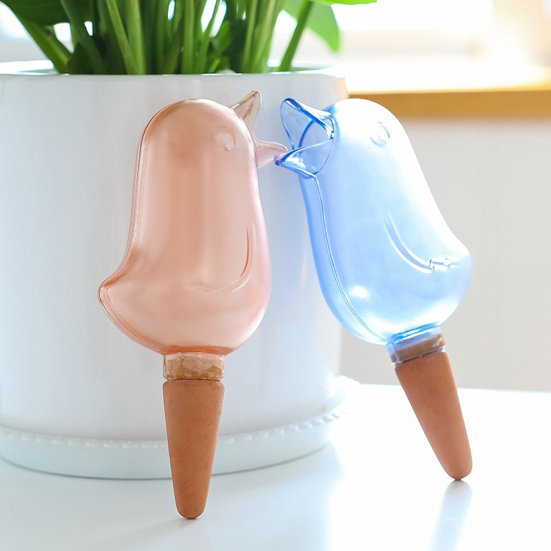 1pcs Bird/Smiling Face Water D - Self Watering Insert ulasan dan harga