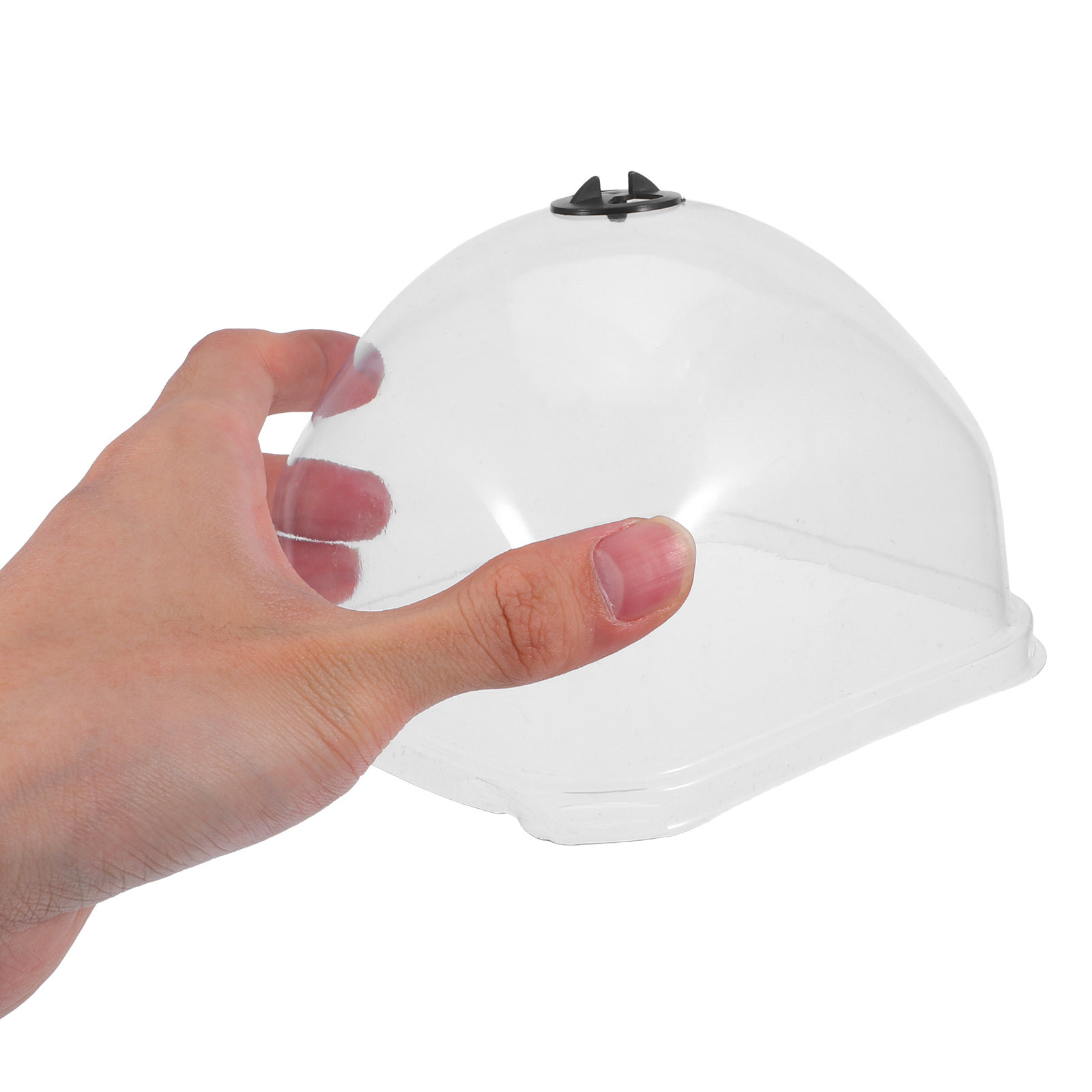 6Pcs Plant Cover Humidity Dome - Plastic Dome Clear ulasan dan harga
