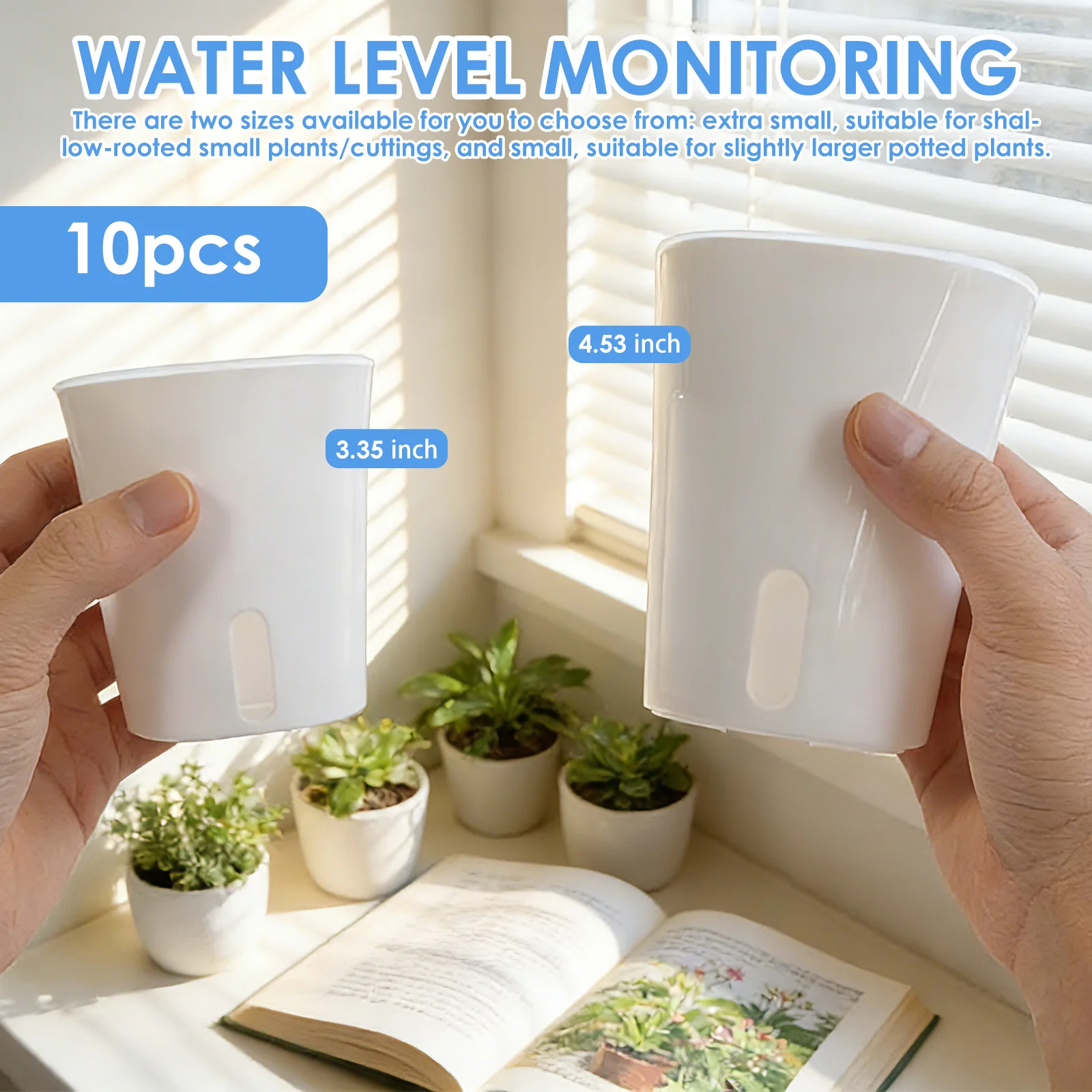 10 Pcs Self Watering Planter L - Self Watering Insert ulasan dan harga